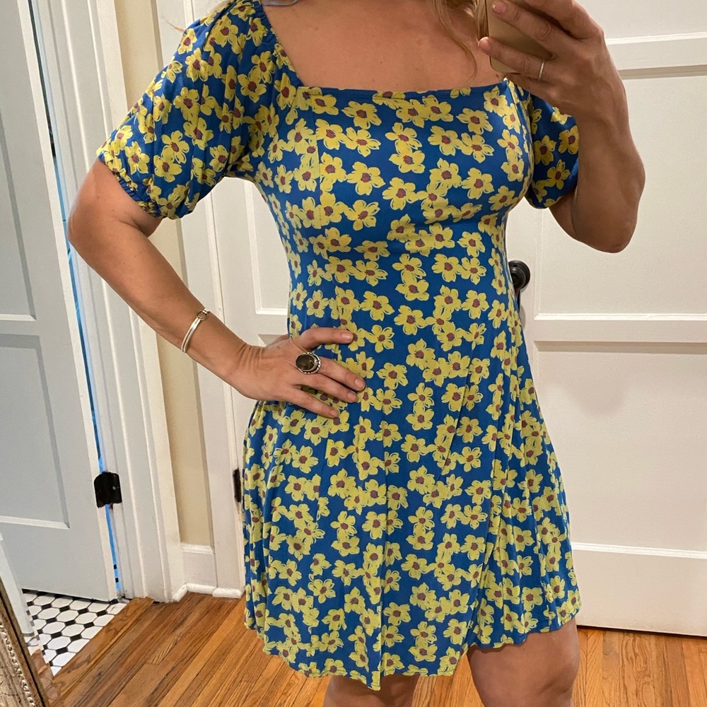 Angie floral spring dress